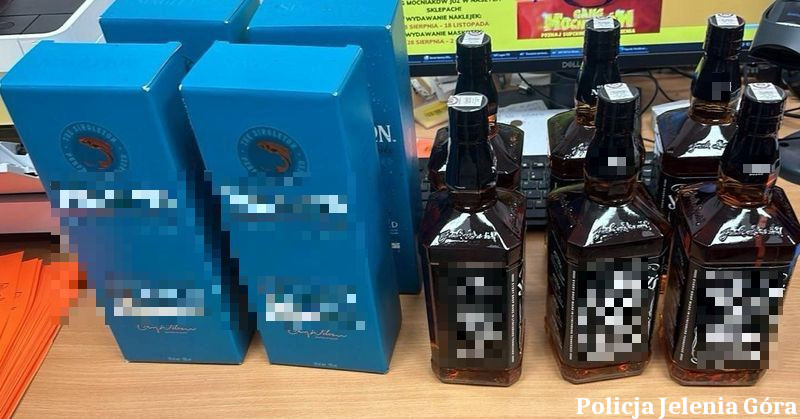 Zatrzymanie Sprawcy Kradzieży Whisky: Policja Przywróciła Skradzione Towary do Sprzedaży