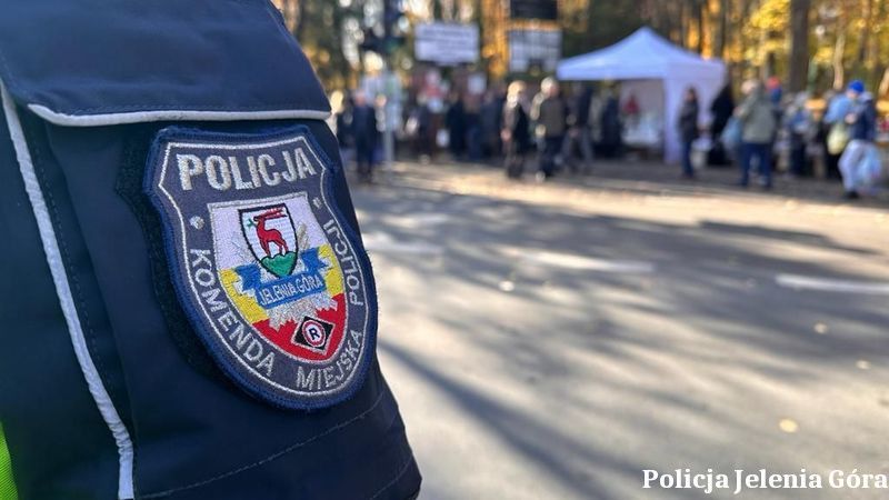 Zmiany w organizacji ruchu i policyjne działania wokół cmentarzy w Jeleniej Górze